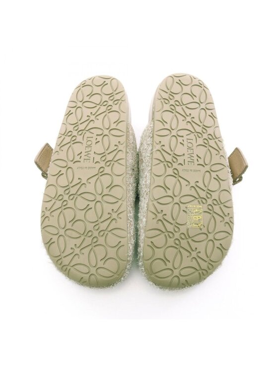 Loewe Mules Buckle Beige Sandals main image 6